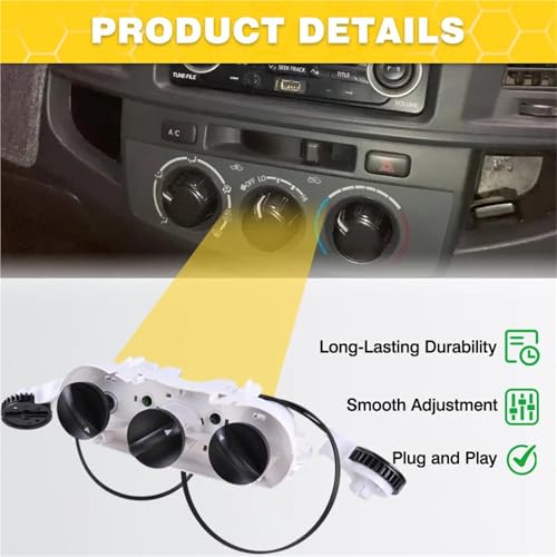 Bouton climatisation Hilux 559000K011 interrupteur commande auto 2005-2011