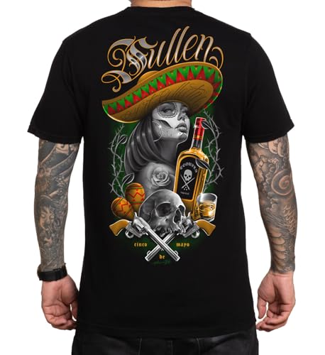 Sullen Men's Cinco De Tequila Capsule Tattoo Lifestyle Graphic Premium Short Sleeve Tee