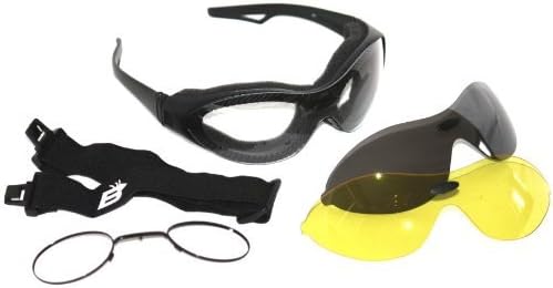 BirdzEyewear Phoenix Vital Life Motorcycle Sunglasses and Goggles That Comes with Lens insert so You Can Get It Filled By Your Eye Doctor