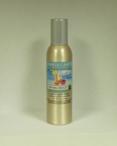 Yankee Candle Flameless Fragrance, Concentrated Room Spray, Bahama Breeze, Spring, 1.5 oz