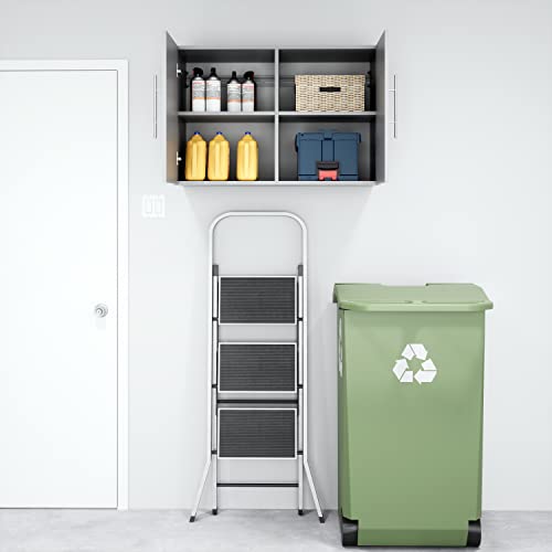 image for Prepac's HangUps Upper Storage Cabinet - Elegant and Spacious Wall Cab