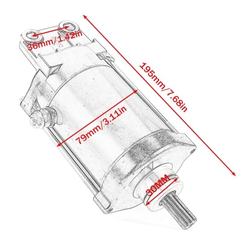 Démarreur électrique pour FX1000 et FX1400 pour réparer votre jet-ski - 2