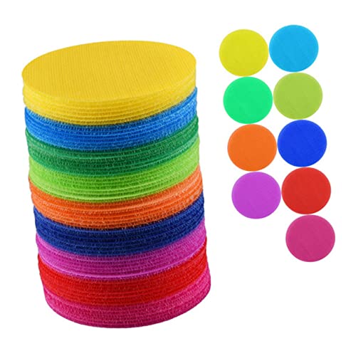 Plafope 50Pcs Mark Circle Stickers Decorative Rug Round Rugs Carpet Dot Spots For Classroom Kindergarten Classroom Must Haves Teacher Floor Markers Floor Spots Circles Carpet Spot #TOP1
