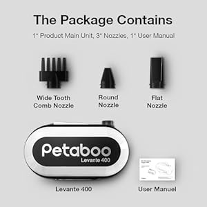   Dog-Dryer-Super-Quiet-40db-Dog-Blow-Dryer-PetGrooming-High-Velocity-Force-Blower-with-3-Nozzles-Adjustable-Speed-and-Temperature-Dog-Hair-Dryers-for-Grooming