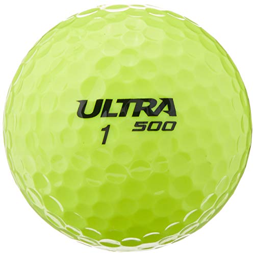 WILSON Ultra 500 Golf Ball (15-Pack), Yellow #1