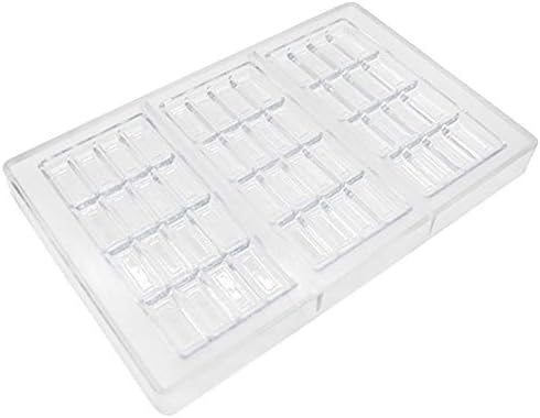 Miniatura 4 de Break Apart Bar Moldes de chocolate de policarbonato Molde de barra de chocolate Fabricante grande de dulces de barra