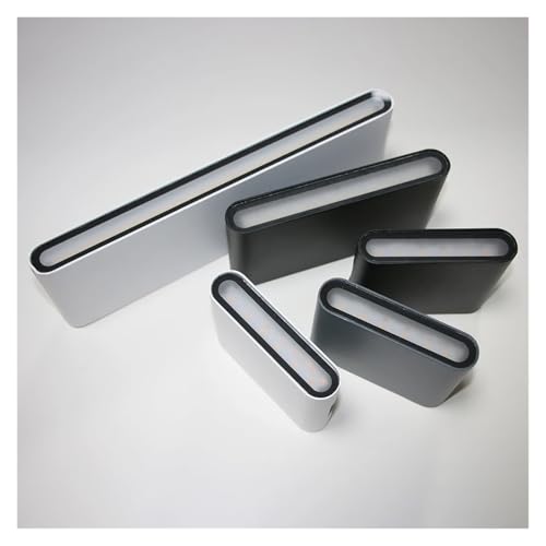 Aplique de aluminio impermeable de 6W con luz LED fría para iluminación moderna 5