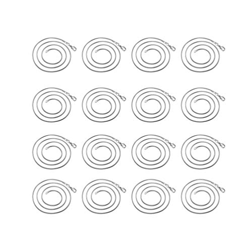 Supvox 30Pcs Necklace Chain Silver Plated Necklace Chains Jewelry Making Chains Snake Chains For Necklace Jewelry Making (30-Inch) #TOP27