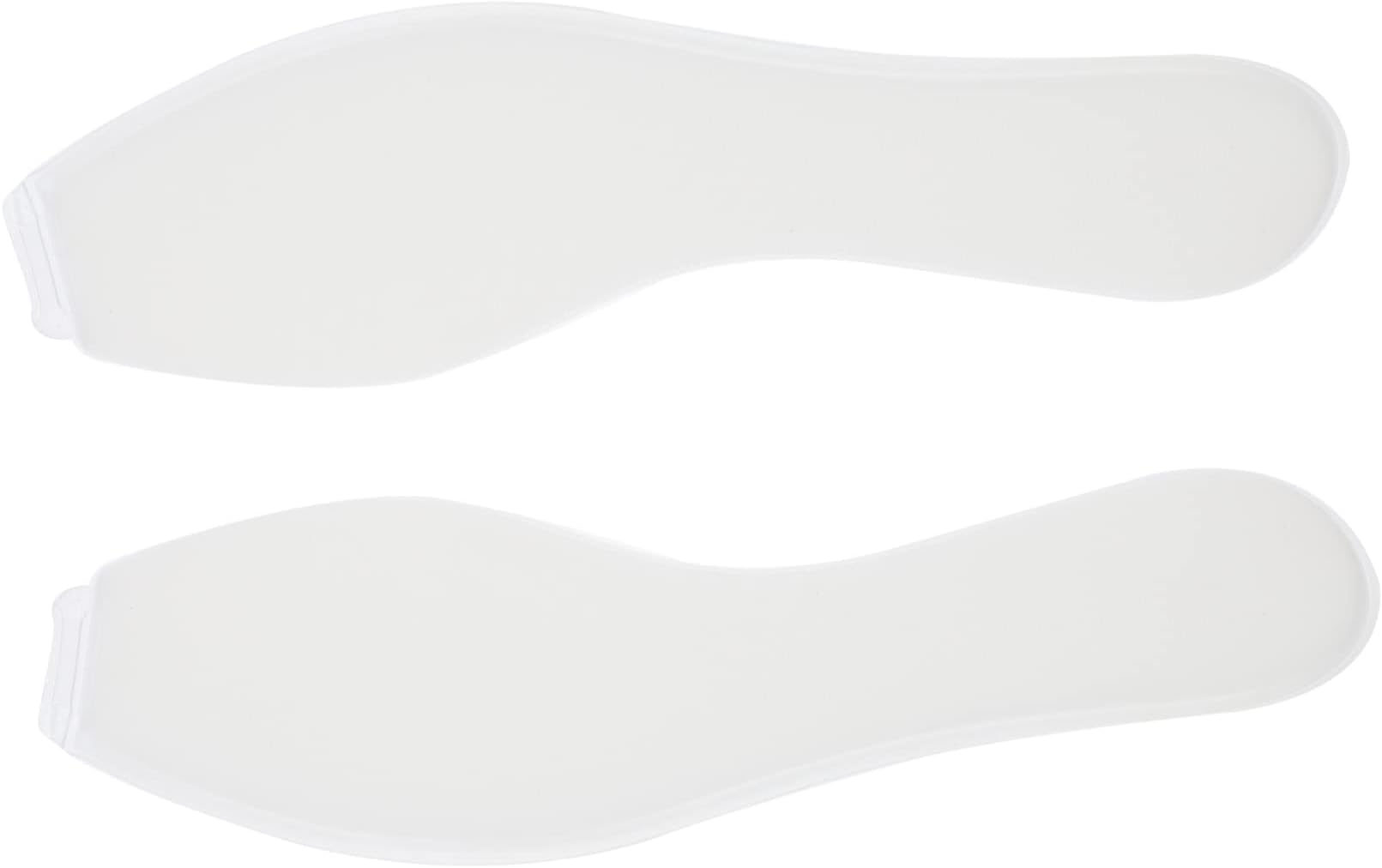 ORFOFEORFOFE 2pcs insole mens gel mens gel de baloncesto para hombre men gel plantillas ortopédicas para hombre shoe arch comfort tpu white men and women face lining