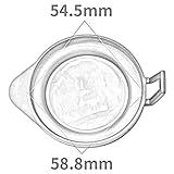 Windshield Washer Bottle Cap Compatible With BMW For E46 E90 E88 E60 X3 X5 Car Windshield Wiper Washer Fluid Reservoir Tank Bottle Cap Cover 61667264145(Black) - Image 4