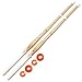 e-bogu Set of Shinai Samurai Bamboo Katana Sword (Size 39(47"/120 cm))