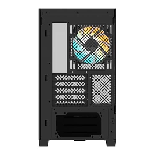 GIGABYTE C201 PANORAMIC Boîtier PC – Tour Moyenne ATX prise en charge radiateur 360 mm 3 ventilateurs préinstallés USB 3.0 compatible RGB Fusion Neuf - vue 8