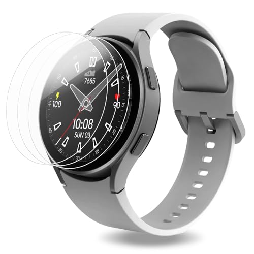 Film protection Galaxy Watch 8 Classic 46mm en PET 9H ultra fin transparent HD (Lot de 3)