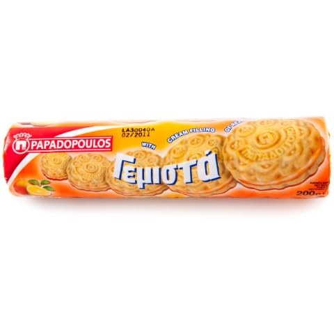 Papadopoulos Orange Cream Gemista Cookies Cover