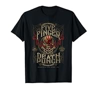 Music Album design. Official Five Finger Death Punch Merchandise Five Finger Death Punch T-Shirts for Men, Women, Boys and Girls; Five Finger Death Punch Band T-Shirt; Five Finger Death Punch Shirt; 5FDP T-Shirts Lightweight, Classic fit, Double-need...