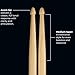 Meinl Stick & Brush Drumsticks, Standard 5A-American Hickory with Acorn Shape Wood Tip-Made in Germany (SB101)