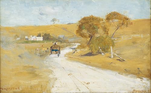 Toile Arthur Streeton Templestowe pour sublimer la décoration de votre bureau