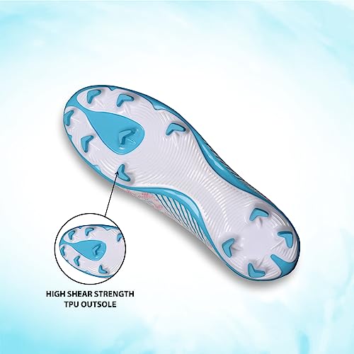 Nivia Oslar Blade 3.0 Football Stud for Men/Fusion Technology/Comfortable Football Shoes/Football Stud Shoes