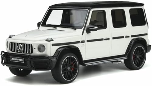 Miniatura 1 de GT Spirit 2019 Mercedes-Benz AMG G63, coche de juguete modelo de resina a escala GT848-1/18 blanco polar GT848-1/18