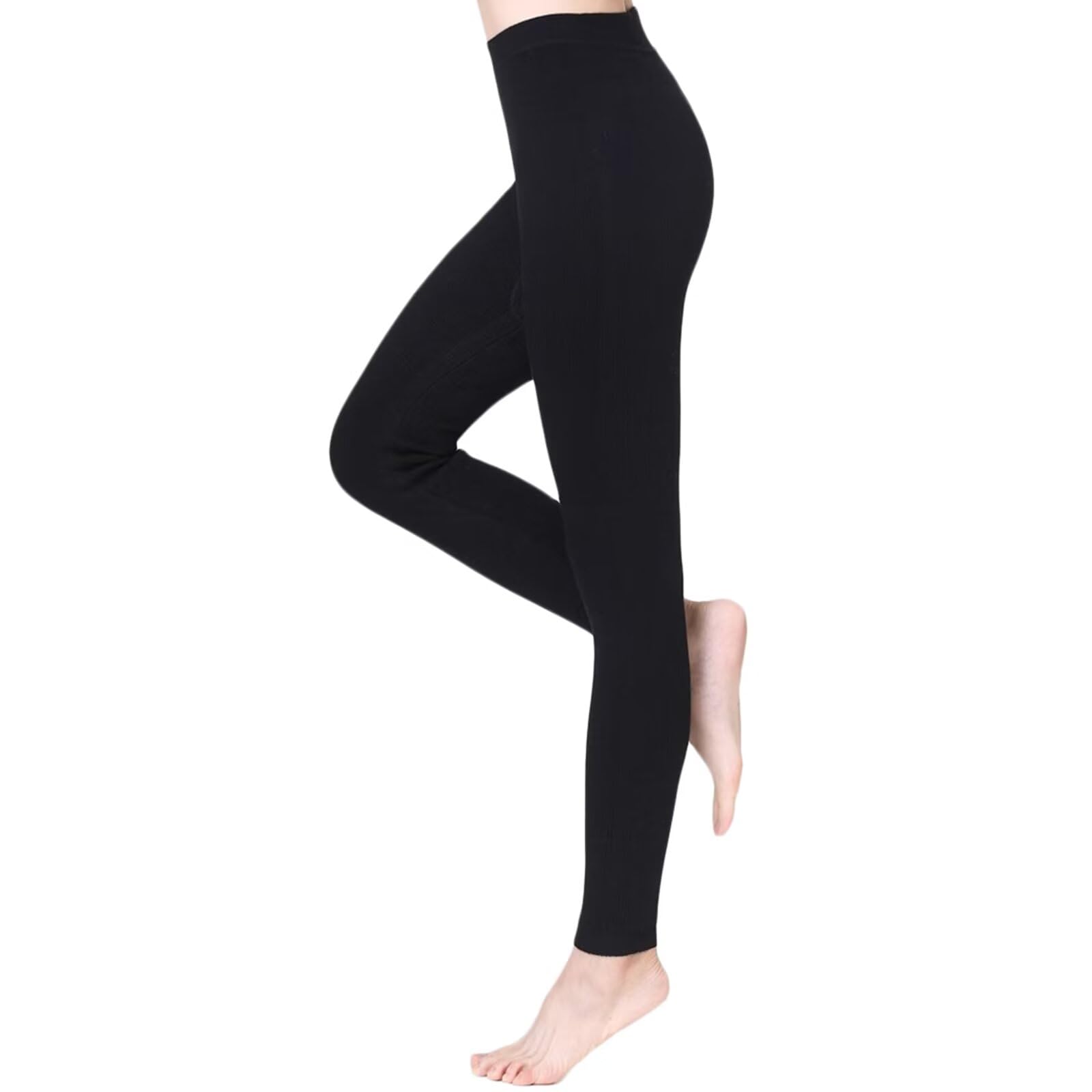 100% Cachemira Pantalones térmicos Ropa Interior Caliente Leggings Pantalones de compresión Pantalones térmicos para el esquí, Senderismo, Correr Señoras