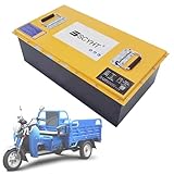 SSCYHT LiFePO4-Akku 60 V Lithium-Akku 21 Ah Ersatzakkus 60 V Golfwagen-Akkus für 250-W- bis 1344-W-Motoren mit Lenker und BMS