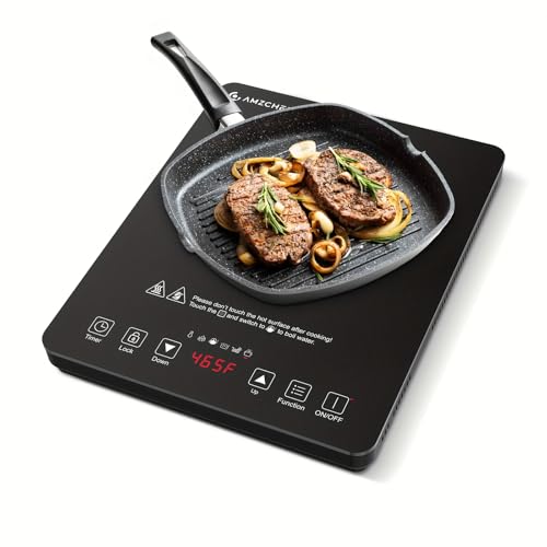 Cocina de inducción 1800W con control táctil y temporizador miniatura 5