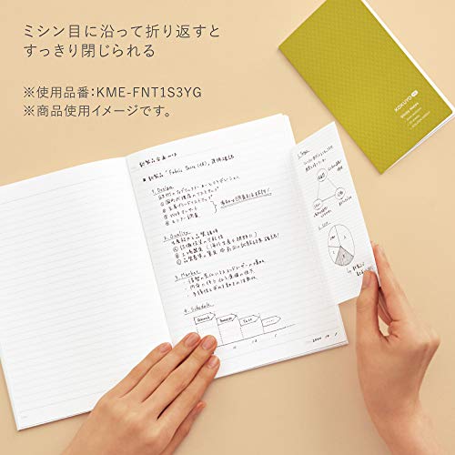 Image of Kokuyo Sticky Notes KOKUYO ME 25 Sheets 3mm Grid Green KME-FNT1S3YG