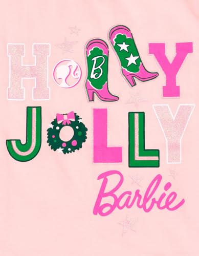 Image of Barbie Girls' Graphic T-Shirt Toddler to Big Kid