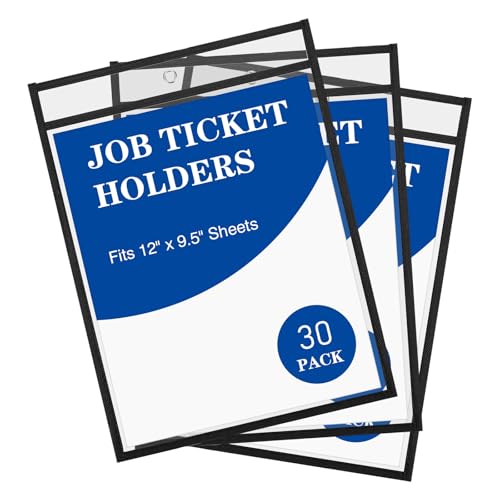 Heavy Duty Dry Erase Pockets 9x12