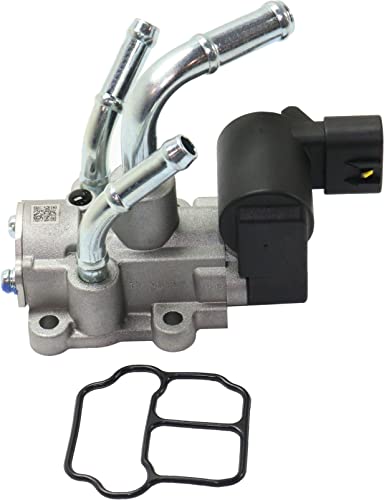 Evan Fischer Idle Control Valve Compatible With 1996-2001 Toyota Camry, 1998-2000 Toyota Sienna, 1996-1999 Toyota Avalon, Fits 1996-1998 Lexus Es300 6 Cylinder, 3.0 Liter Engine, 3 Oval Connectors #TOP1