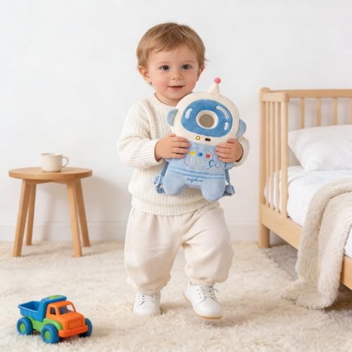 Baby Head Protector Cushion Backpack for Walking & Crawling. (Pad-Astronaut New)