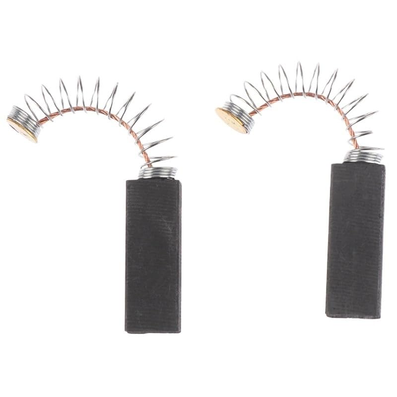 Set di 2 spazzole in carbonio per motore, 32 x 11 x 6 mm, per utensili elettrici e accessori per macinare