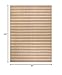 Nourison Positano Indoor/Outdoor Beige Ivory 8' x 10' Area Rug, Easy Cleaning, Non Shedding, Bed Room, Living Room, Dining Room, Backyard, Deck, Patio (8x10)