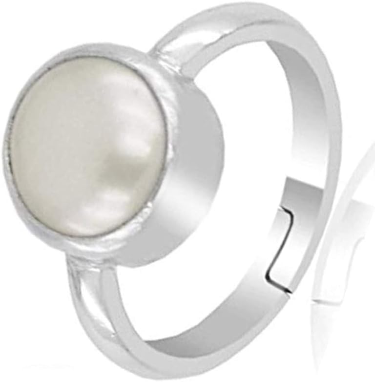 3.25 Ratti 2.41カラット A+ 品質 パール Moti ジェムストーン リング メンズ レディース ルース ジェムスト