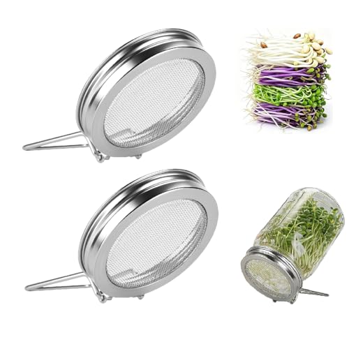 2 Pack Sprouting Lids - image 1