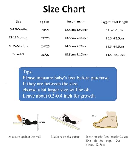 HOVELL 2 Pairs Baby First Walking Shoes Non-Slip Toddler Sock Shoes Girls Boys Slip On Sneakers Infant Rubber Soft Sole Slippers Lightweight(Khaki Leopard Line,18-24M)