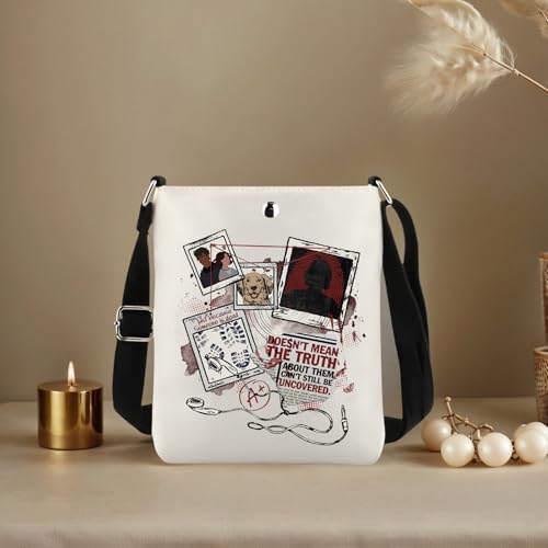 Lywjyb Birdgot Murder TV Series Crossbody Bag Detective Book Reader Merch AGGGTM TV Show Gift3
