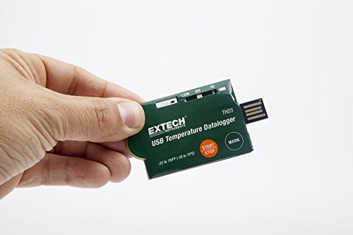 Enregistreurs de données de température USB Extech THD5 pour sécuriser la chaîne du froid