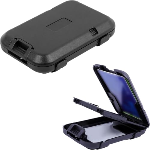 1 Pack Wallet Ultra-Thin RFID-Blocking, Reach Cards & Cash Aluminum Outer Shell, ID Theft Protection for Men Gift