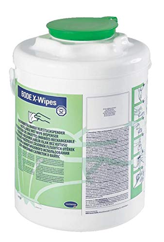 X- Wipes Tuchspender leer Deckel grün Wipes Spendereimer ungefüllt