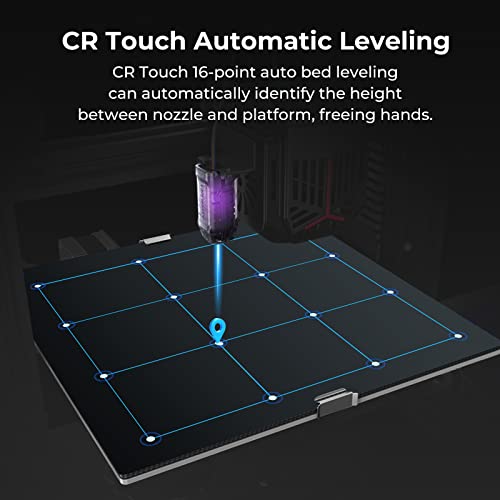 Creality Ender 3 Neo 3D Drucker, CR Touch Auto Nivellierung, Vollmetall Extruder, Carborundum Glasdruckplattform, DIY FDM 3D-Printer für Kinder Anfänger, Druckengröße 220x220x250mm – Bild 3