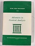 Advances in Content Analysis (SAGE Series in Communication Research)