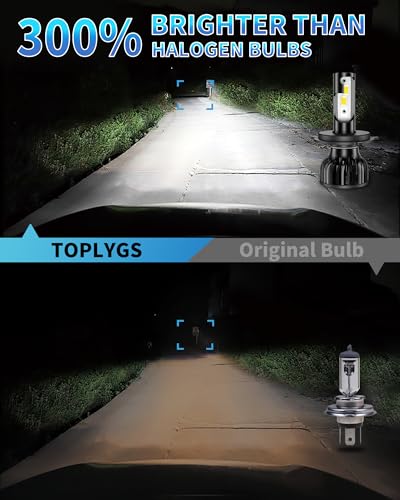 Lámparas LED H4 para Toyota Tundra 2000-2006 y 2014-2021 miniatura 2