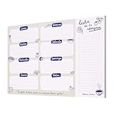 Planificador Menu semanal Pedrita Parker - Weekly planner A4 en Español Sin Fecha: Organizador menu semanal de comidas con Lista de la compra [52 hojas de Alto Gramaje]