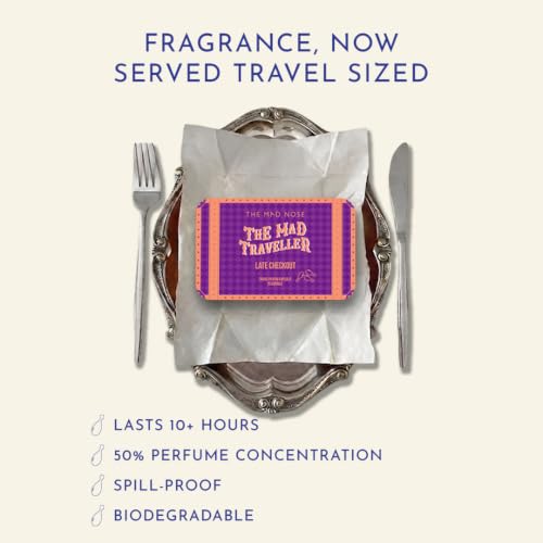 Image of Late Checkout Parfum Capsules | Chypre Fruity Fragrance | Long-Lasting 10+ Hours | Pineapple, Apple, Jasmine, Patchouli, Musk & Cedarwood | Travel & Pocket Friendly | Biodegradable