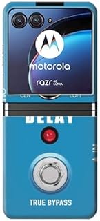 R3962 Guitar Analog Delay Graphic Case Cover for Motorola Razr 40 Ultra