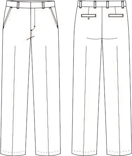 Image of Classroom School Uniforms Unisex Flat Front Pant