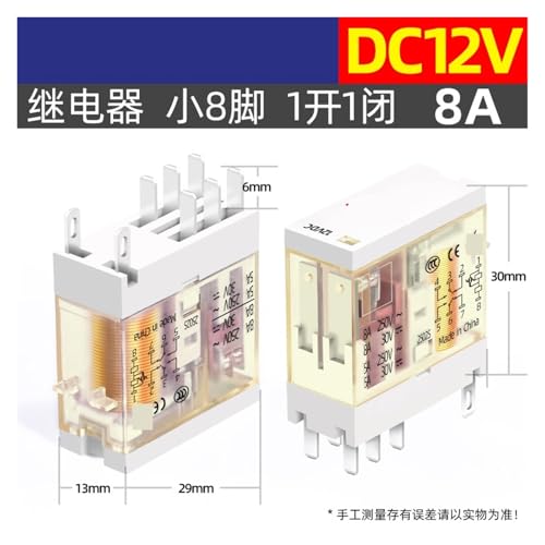 Relais intermédiaire RJ2S pour remplacer les modules de commande DC 12V
