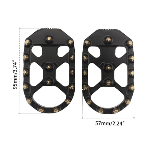 Repose-Pieds Avant Moto Husqvarna 701 Supermoto Enduro Conducteur Pièce - 2