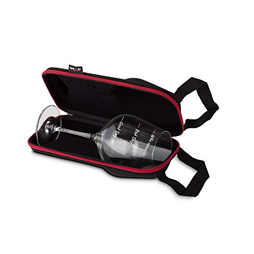 diVinto Riesen Weinglas Who cares in Extreme Case, Stimmungsglas XXL 860ml – Ansicht 4